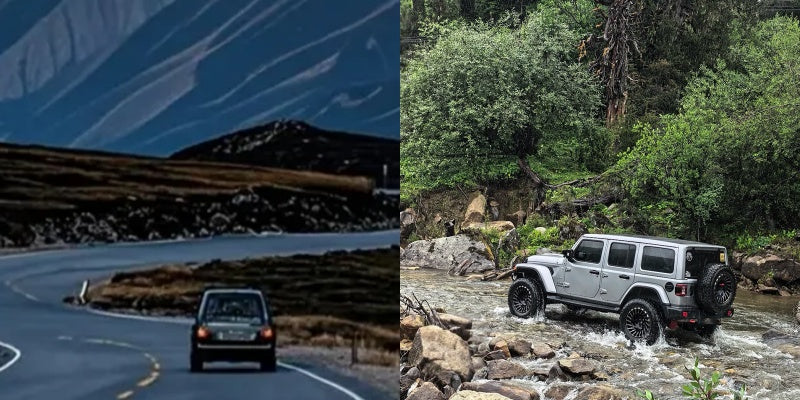 Off-Road Travel vs Regular Road Trips: A Complete Vehicle Guide