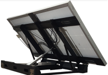 Offroad & RV Solar Adjustable Rack System | Manual Adjustable Solar Panel Mount for Caravan & Overland Vehicles