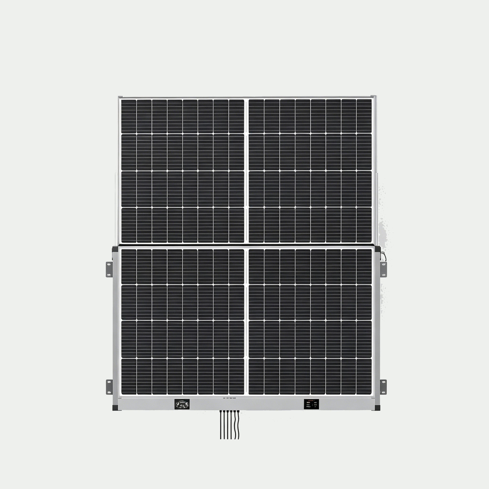 Offroad & RV Solar Adjustable Rack System | Manual Adjustable Solar Panel Mount for Caravan & Overland Vehicles