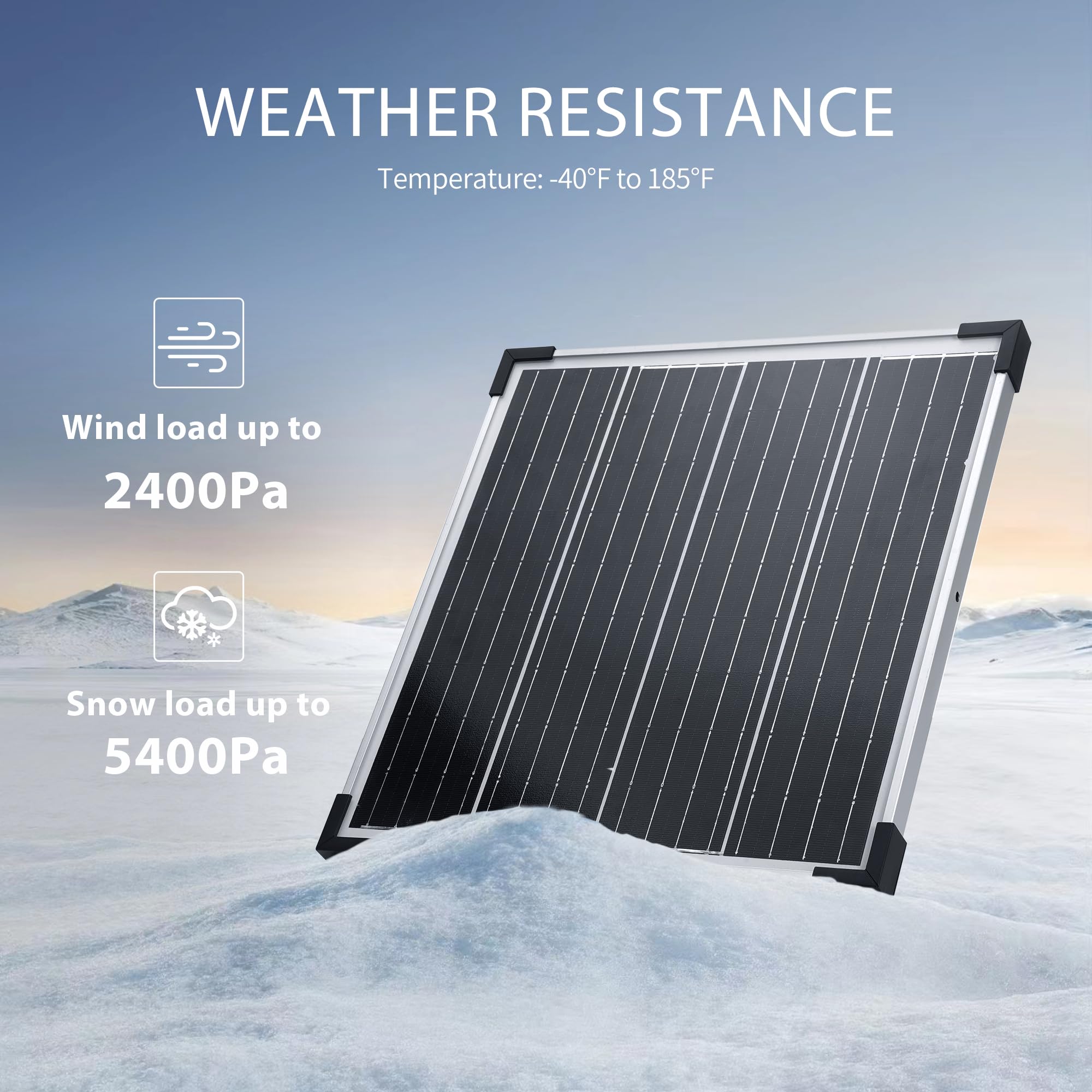 MKK GROUP 20W Monocrystalline Solar Panel Kit 12V Complete Off-Grid Solar System Set for Car RV Marine Boat Camping Emergency Power Supply